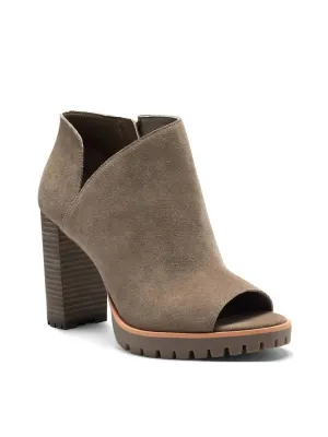 Women Hevana Open Toe Bootie In Beige