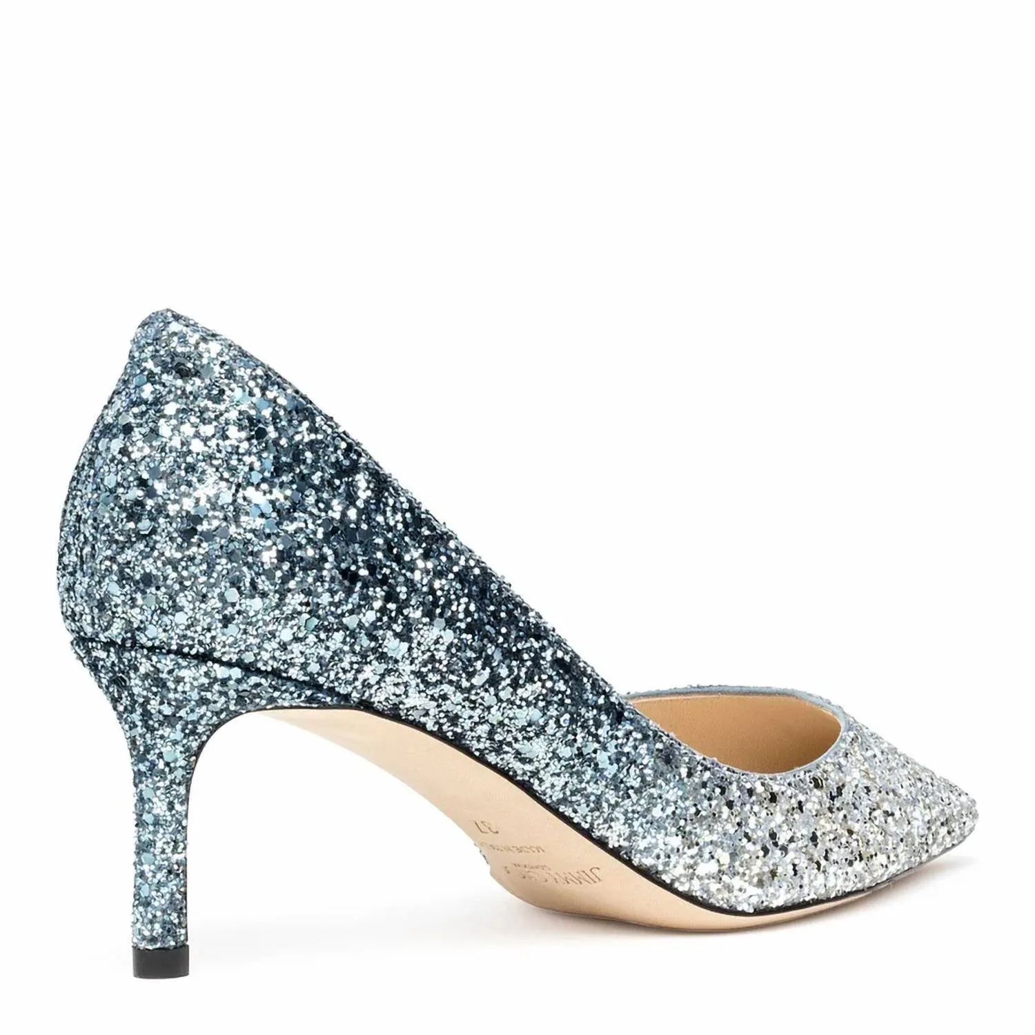 Women Romy 60 Pumps In Silver And Dusk Blue
