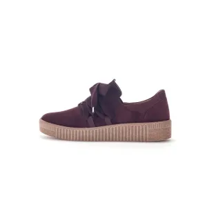 Womens 33.333 Suede Sneaker In Merlot