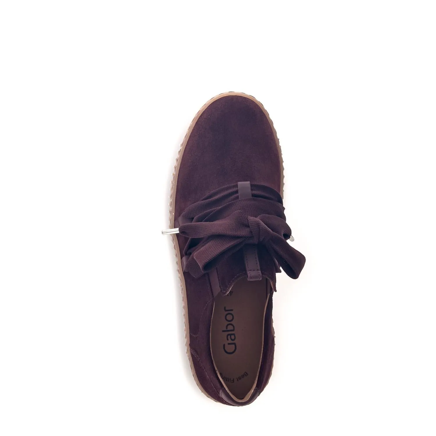 Womens 33.333 Suede Sneaker In Merlot