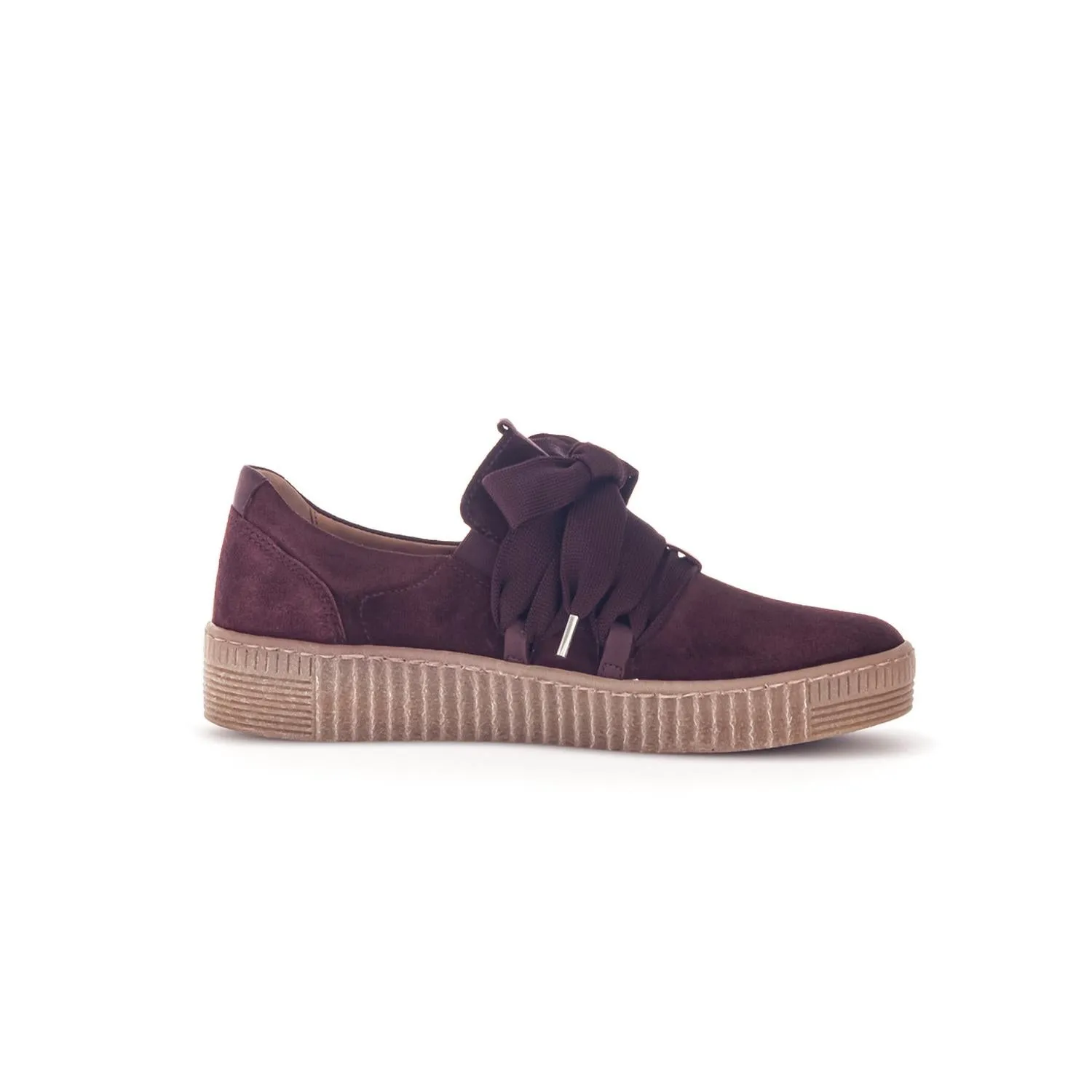 Womens 33.333 Suede Sneaker In Merlot