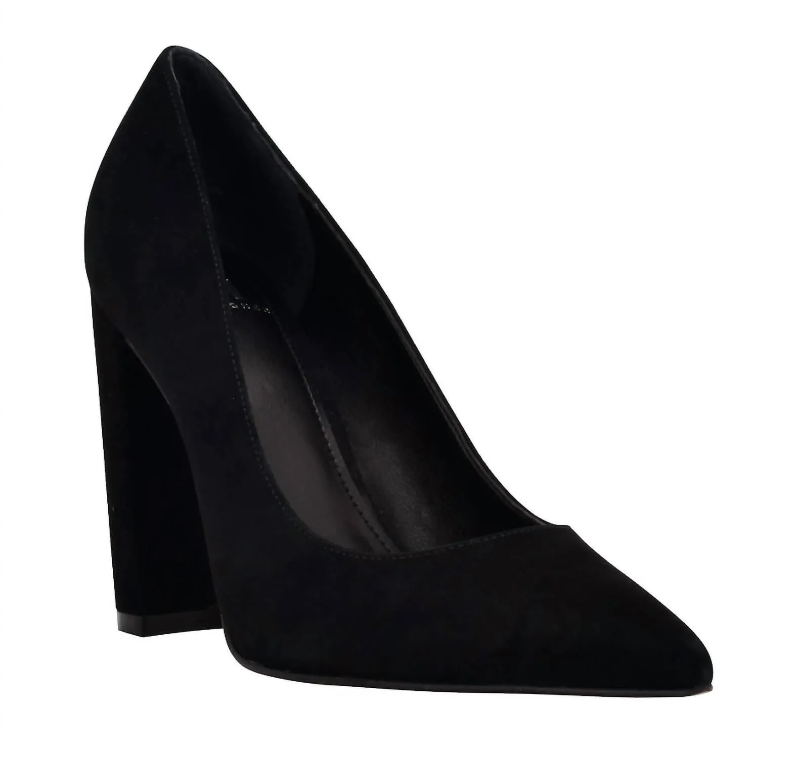 Women's Abilene Pointed Toe Pump In Black Suede