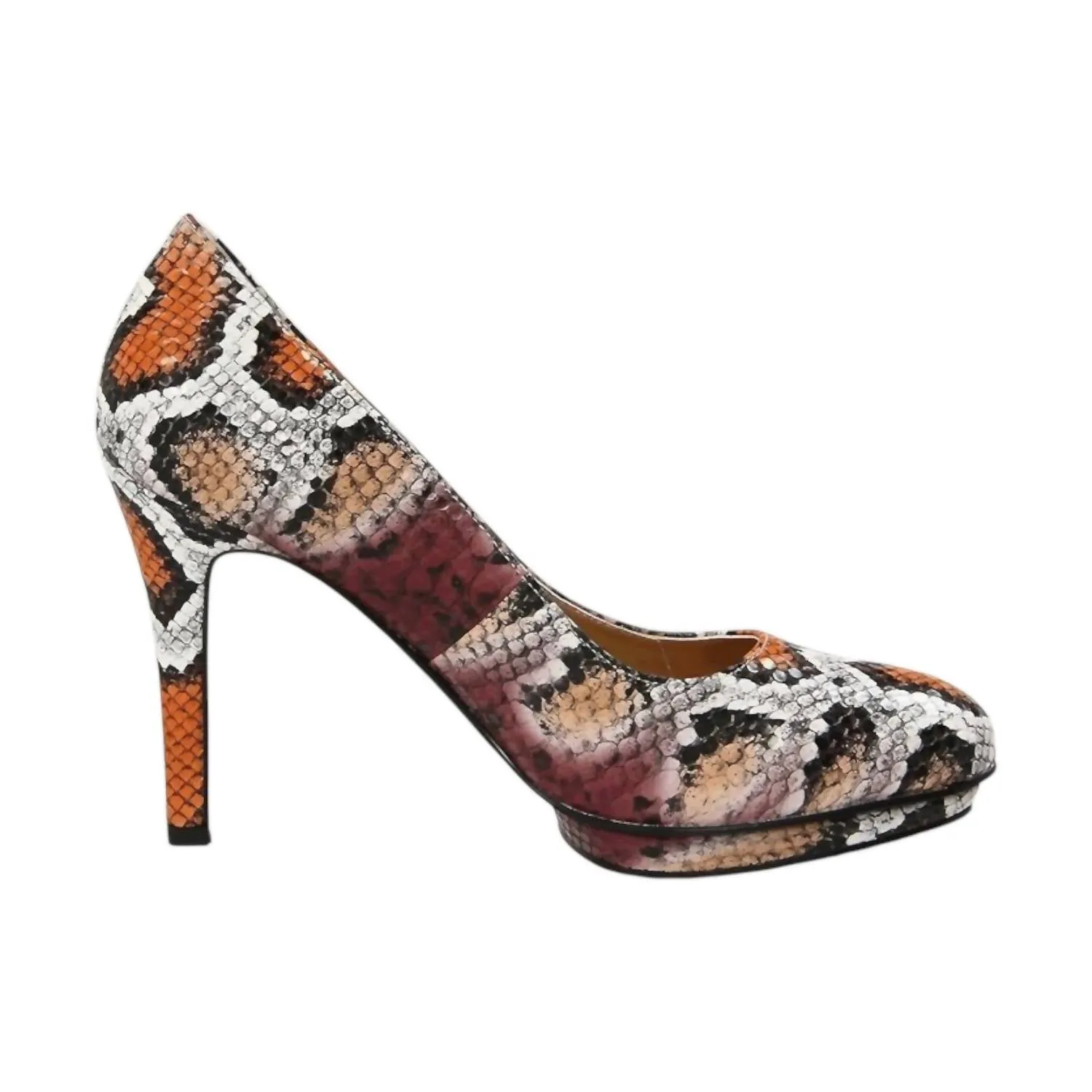 Women's Addison Sandal In Painted Snake