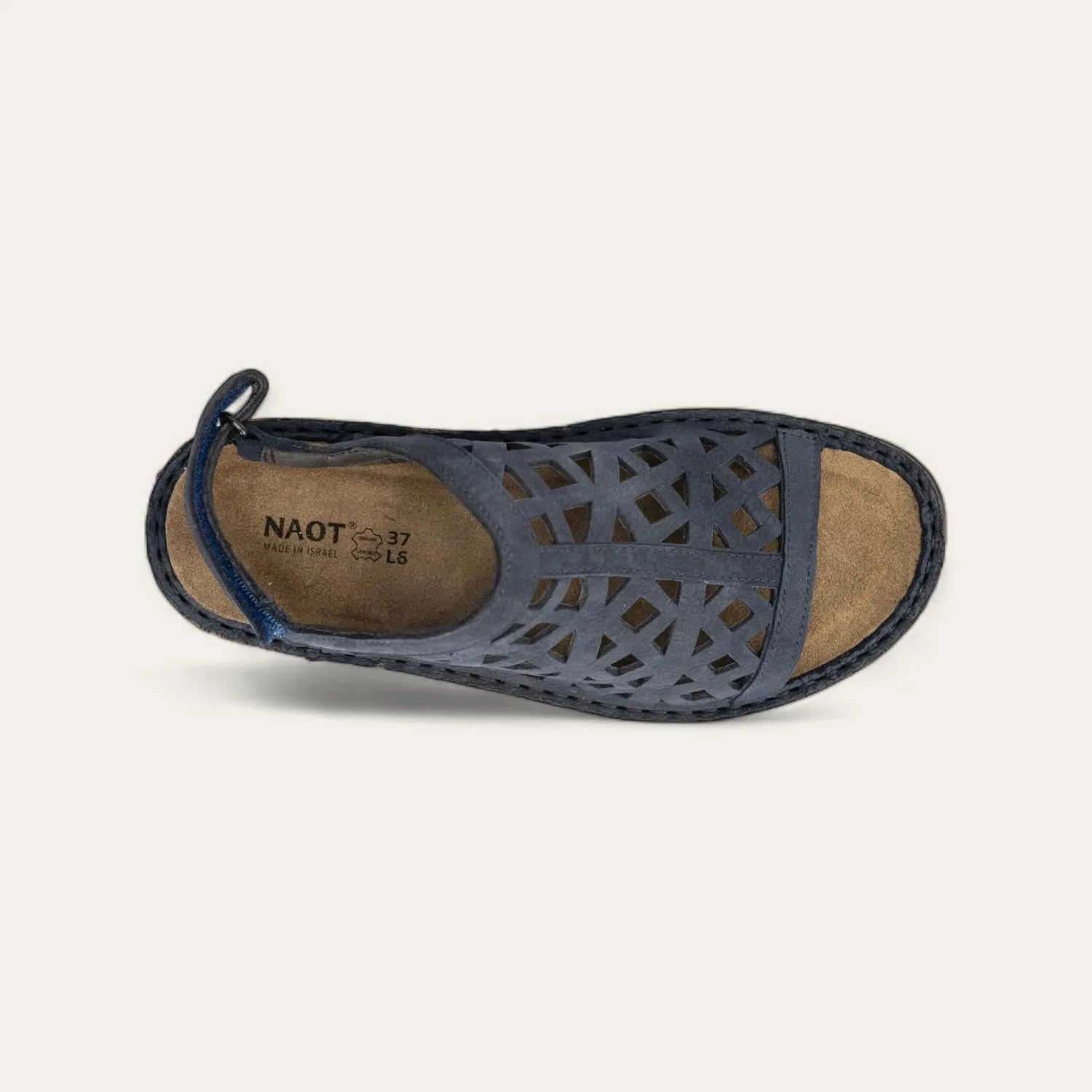 Women's Amadora Velvet Nubuck Sandal In Navy