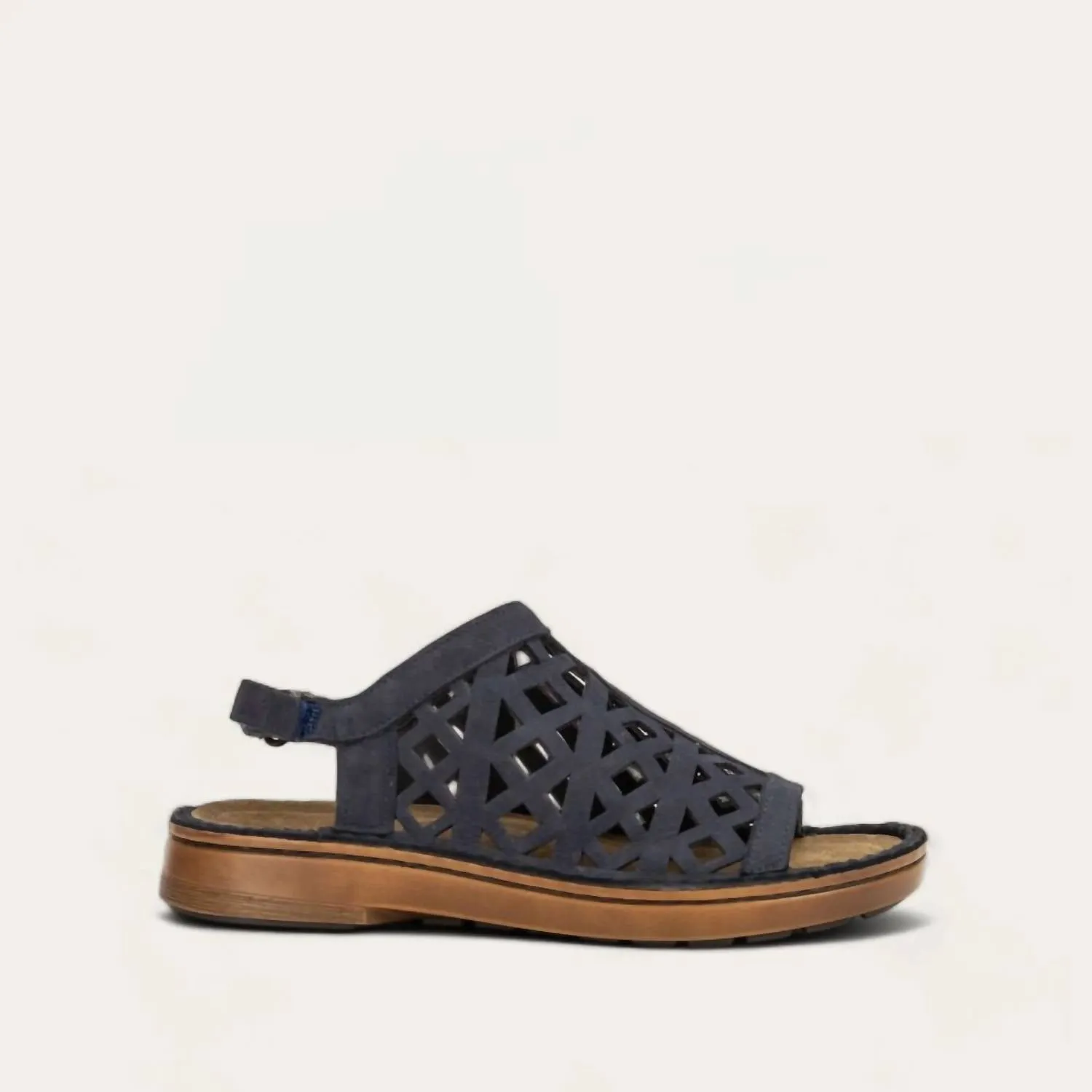 Women's Amadora Velvet Nubuck Sandal In Navy