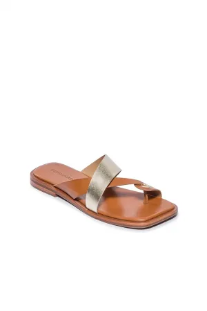 Women's Amelia Sandals In Champagne/luggage