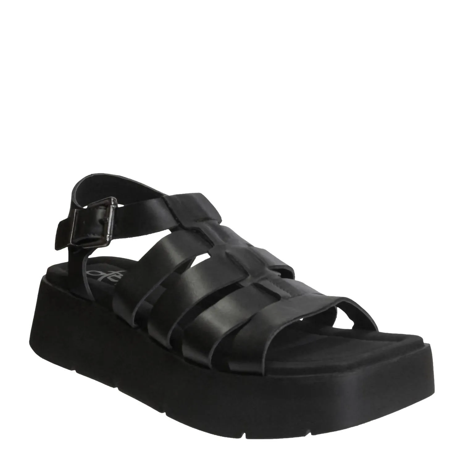 Women's Archaic Platform Sandal In Black