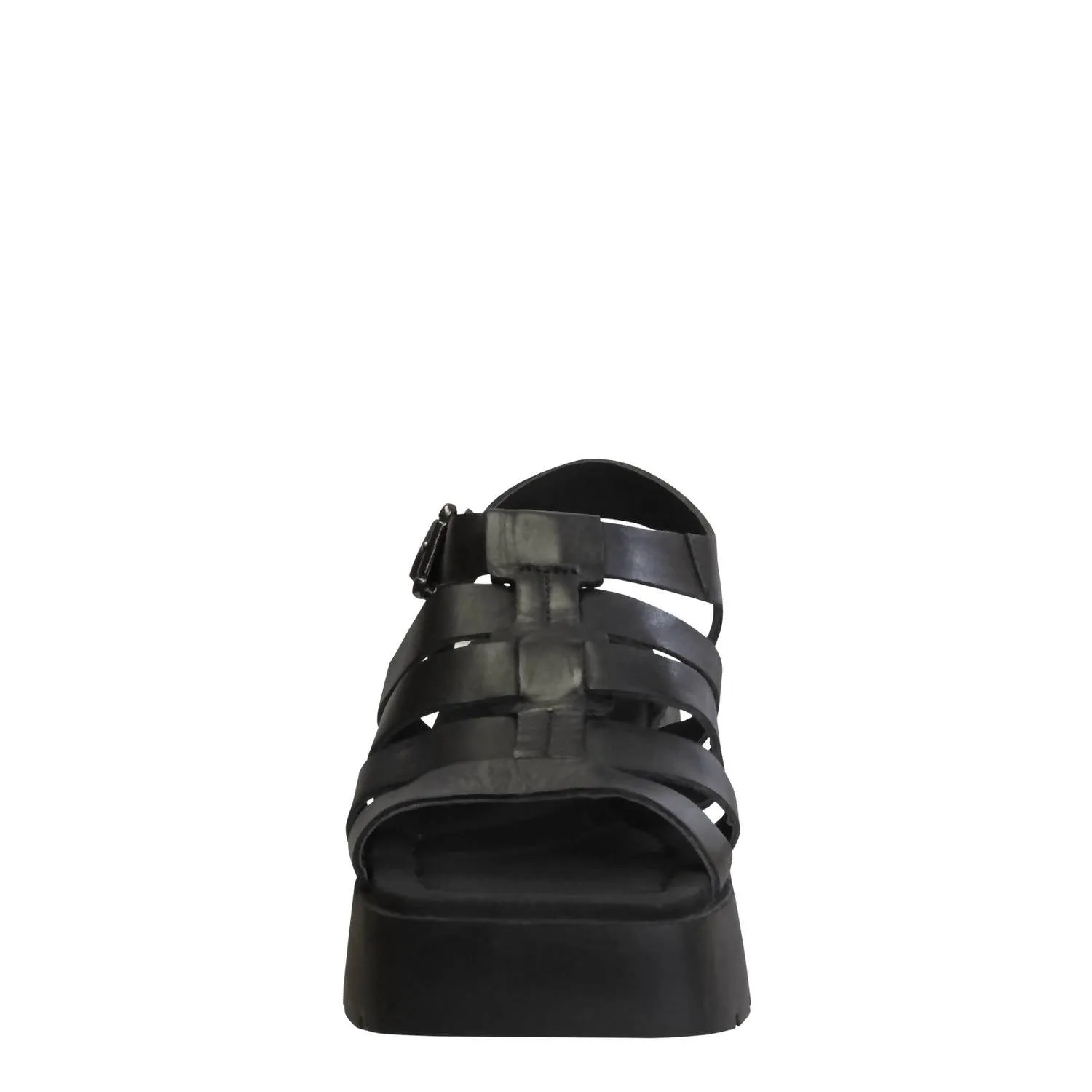 Women's Archaic Platform Sandal In Black