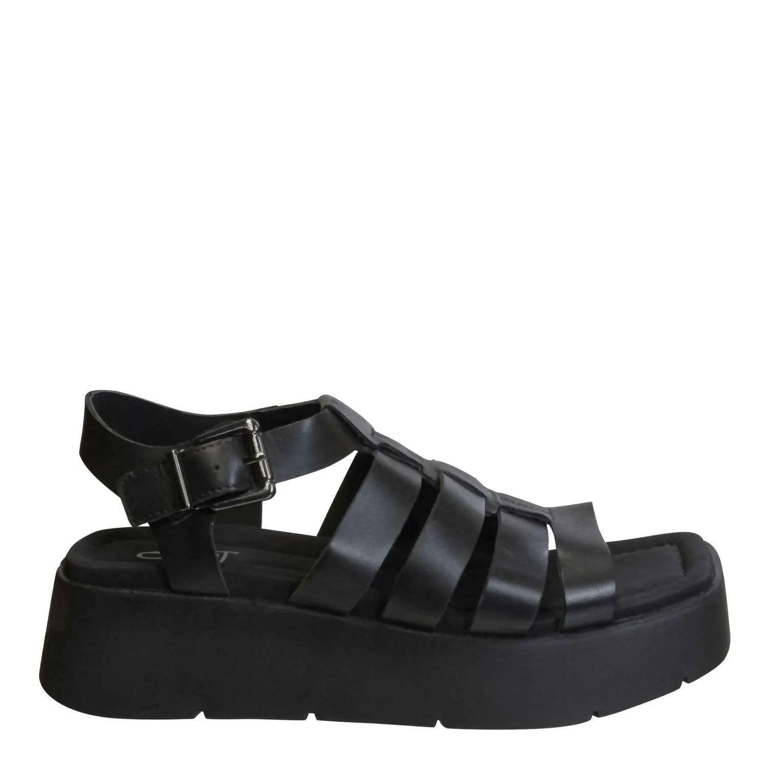 Women's Archaic Platform Sandal In Black