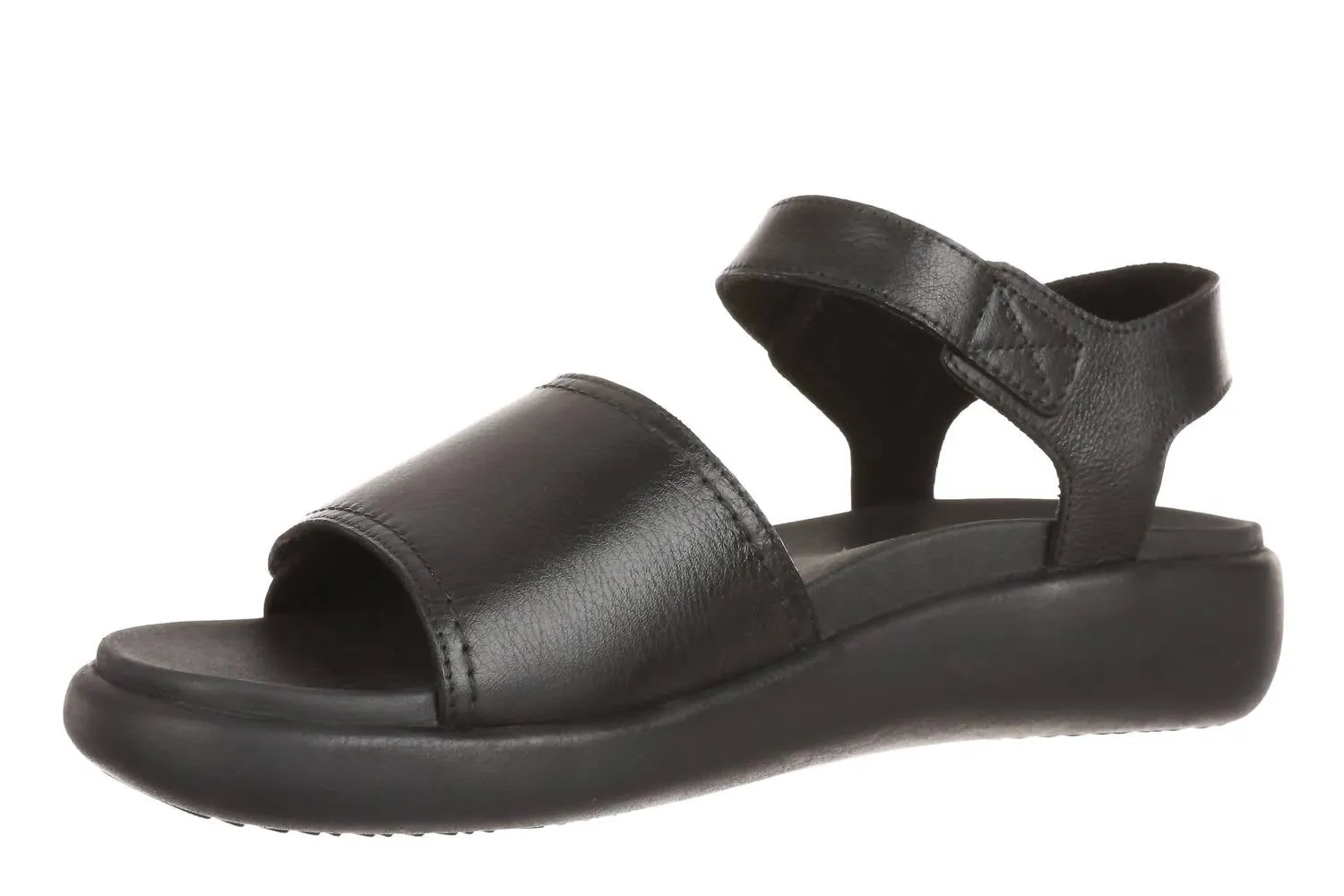 Women's Awaken Recovery Adjustable Walking Sandals In Black