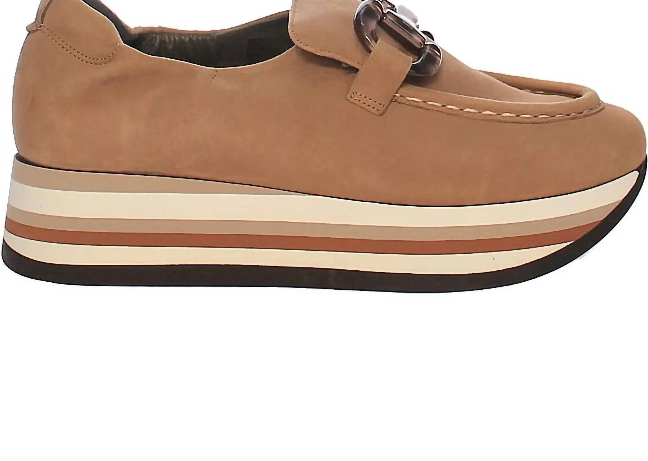 Women's Caitlin Sneaker In Cuoio