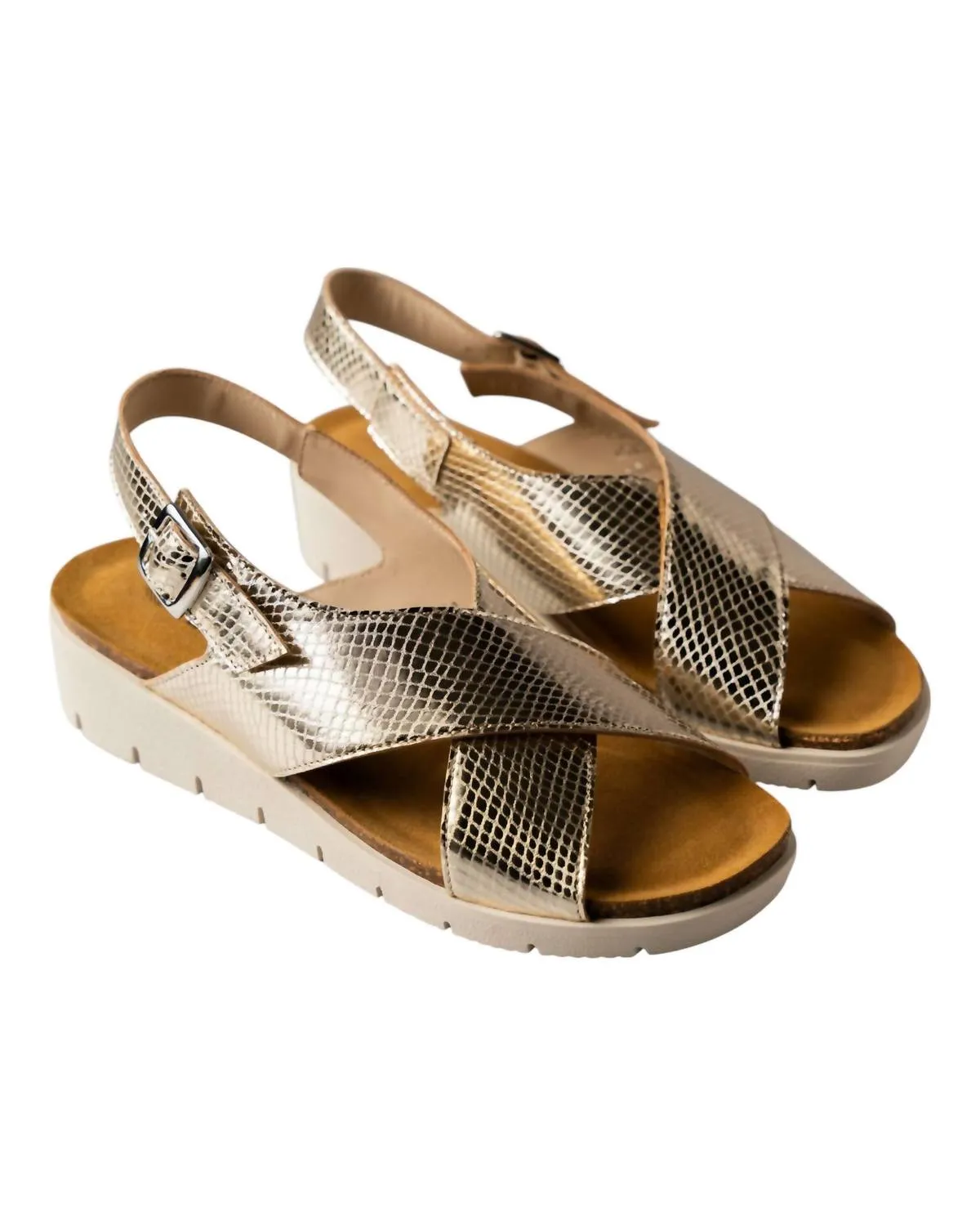 Women's Cancun Sandals In Metallic