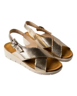 Women's Cancun Sandals In Metallic