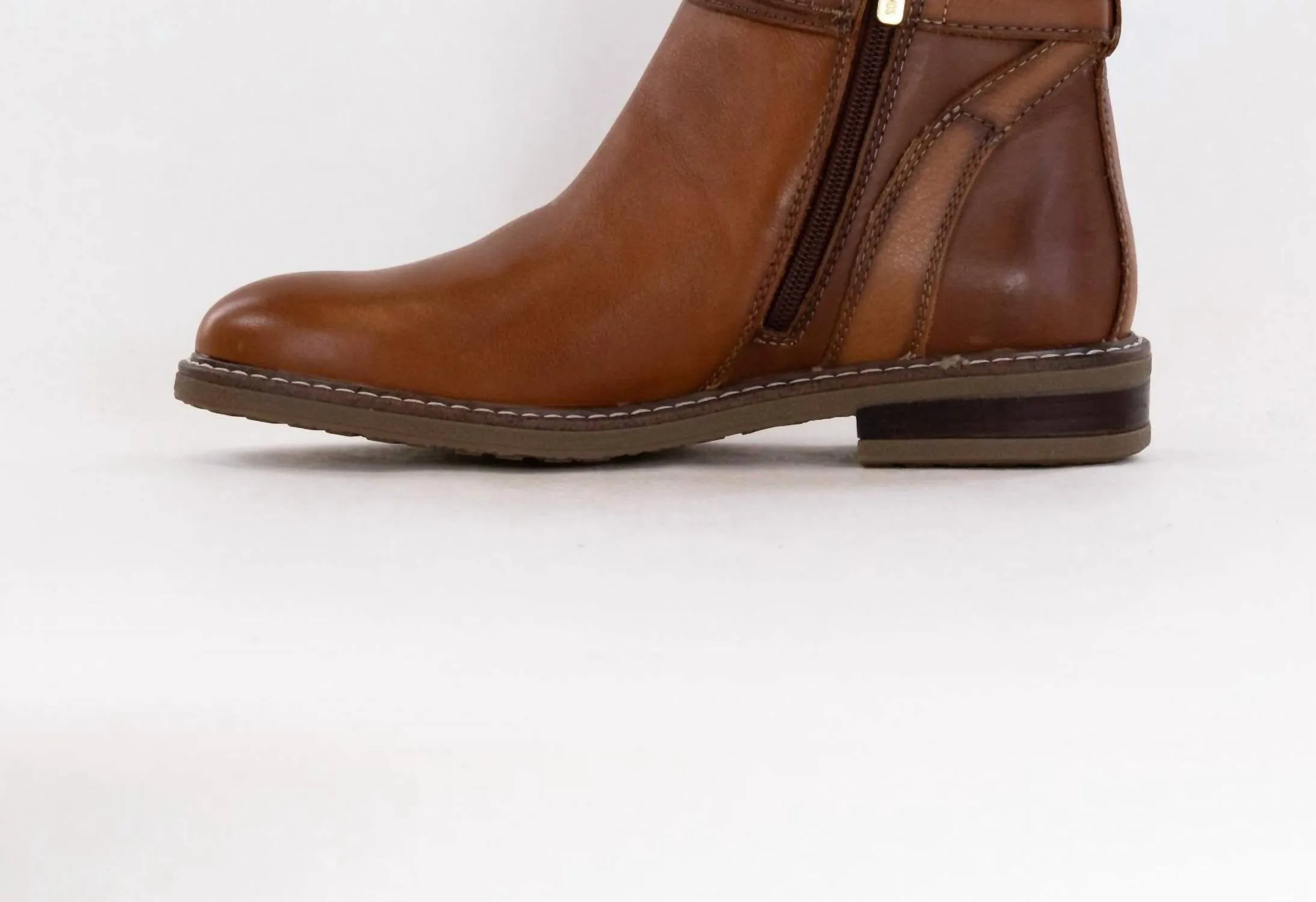 Women's Casual Ankle Boots In Brandy