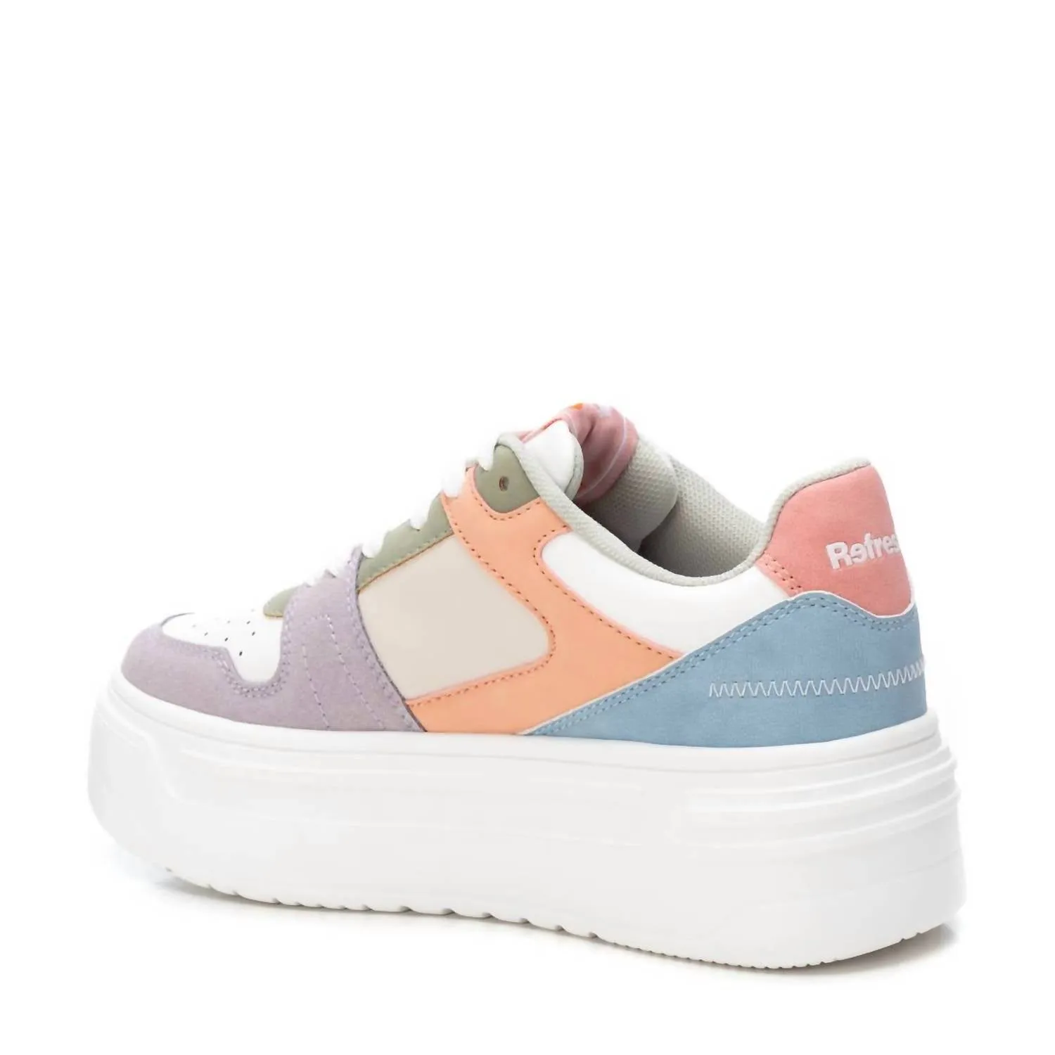 Women's Casual Platform Sneakers In Lilac