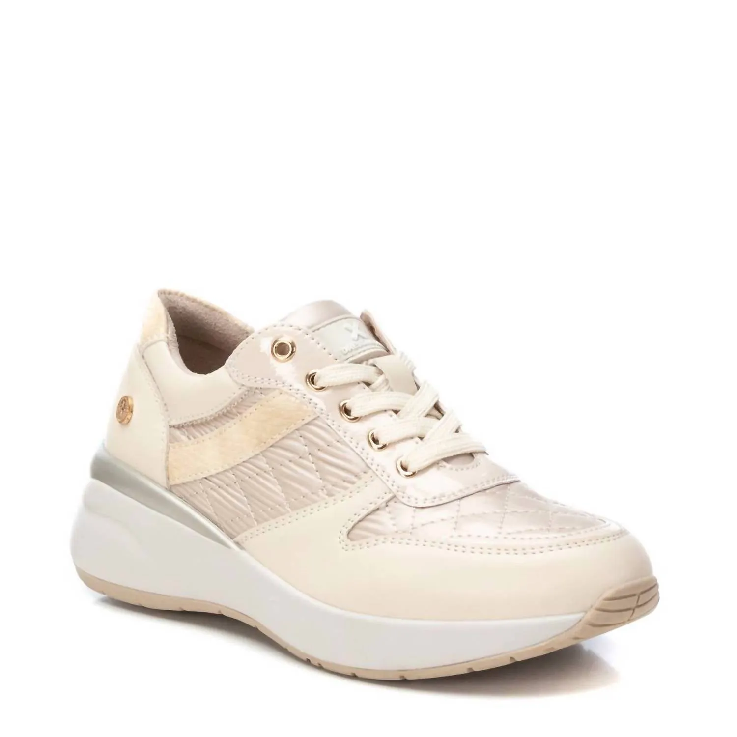 Women's Casual Sneakers In Beige