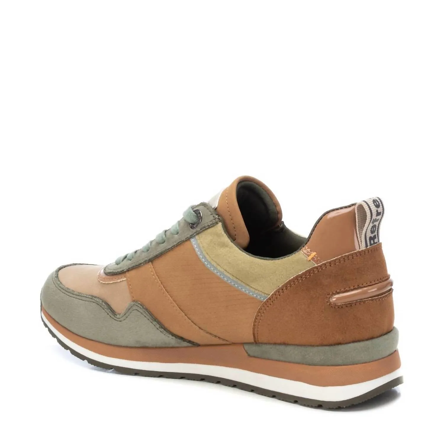 Women's Casual Sneakers In Kakhi