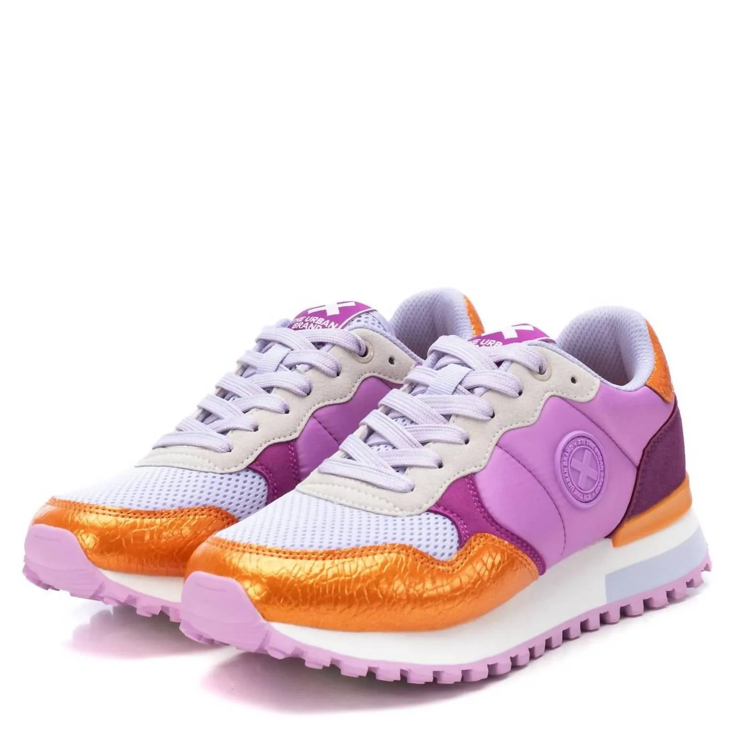 Women's Casual Sneakers In Orange
