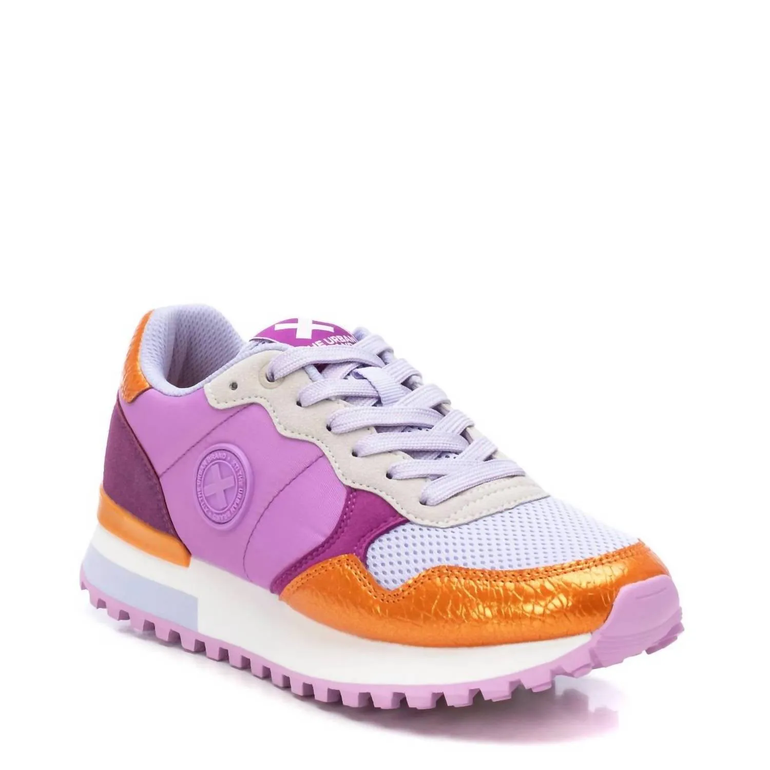 Women's Casual Sneakers In Orange