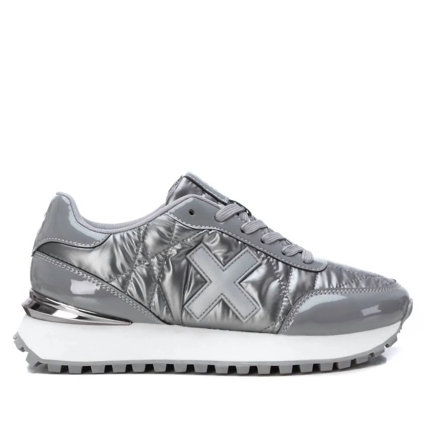 Women's Casual Sneakers In Silver