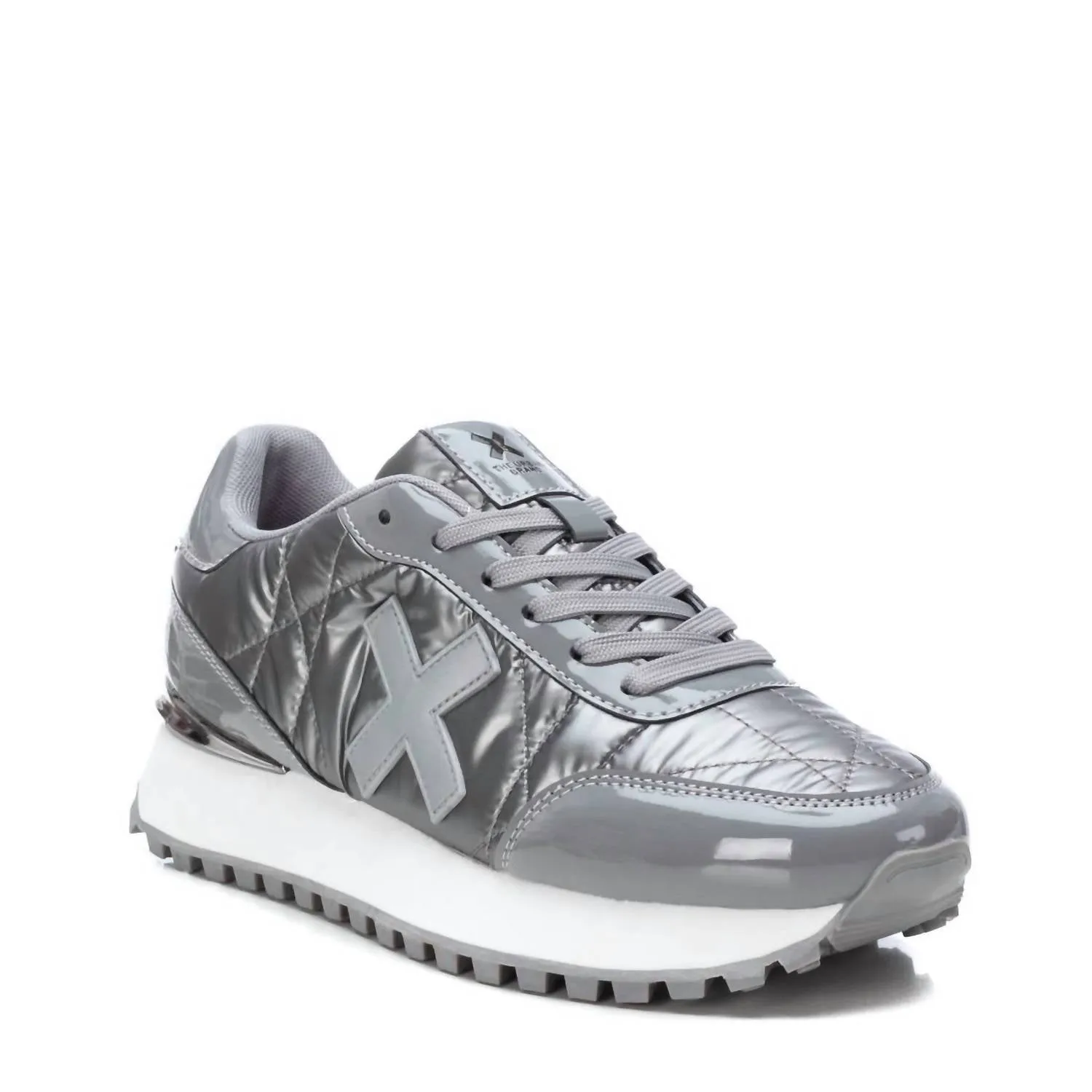 Women's Casual Sneakers In Silver