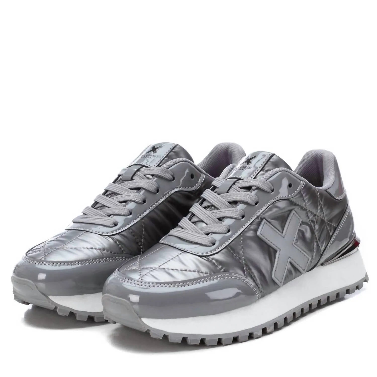 Women's Casual Sneakers In Silver