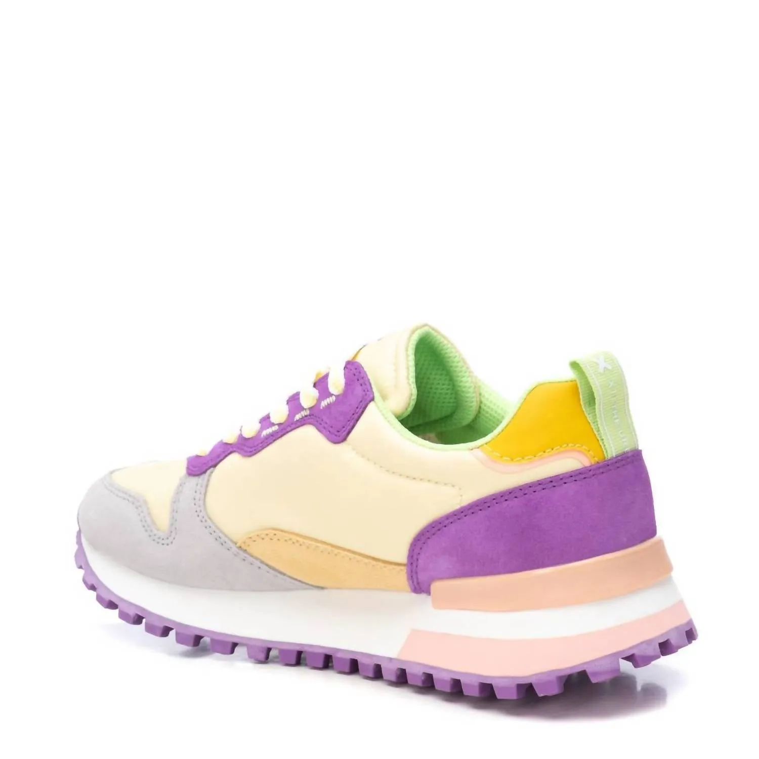 Women's Casual Sneakers In Yellow