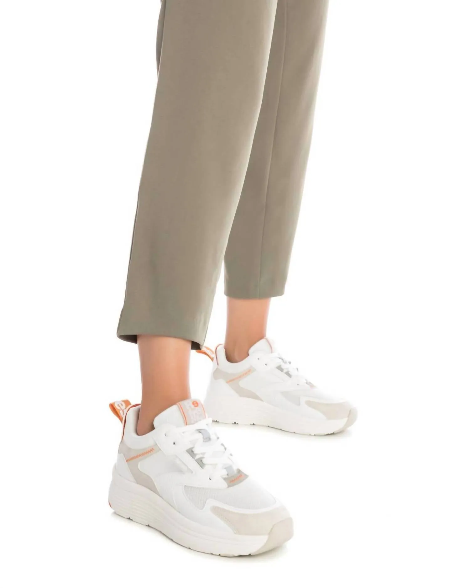 Women's Casual Walking Sneakers In Ice