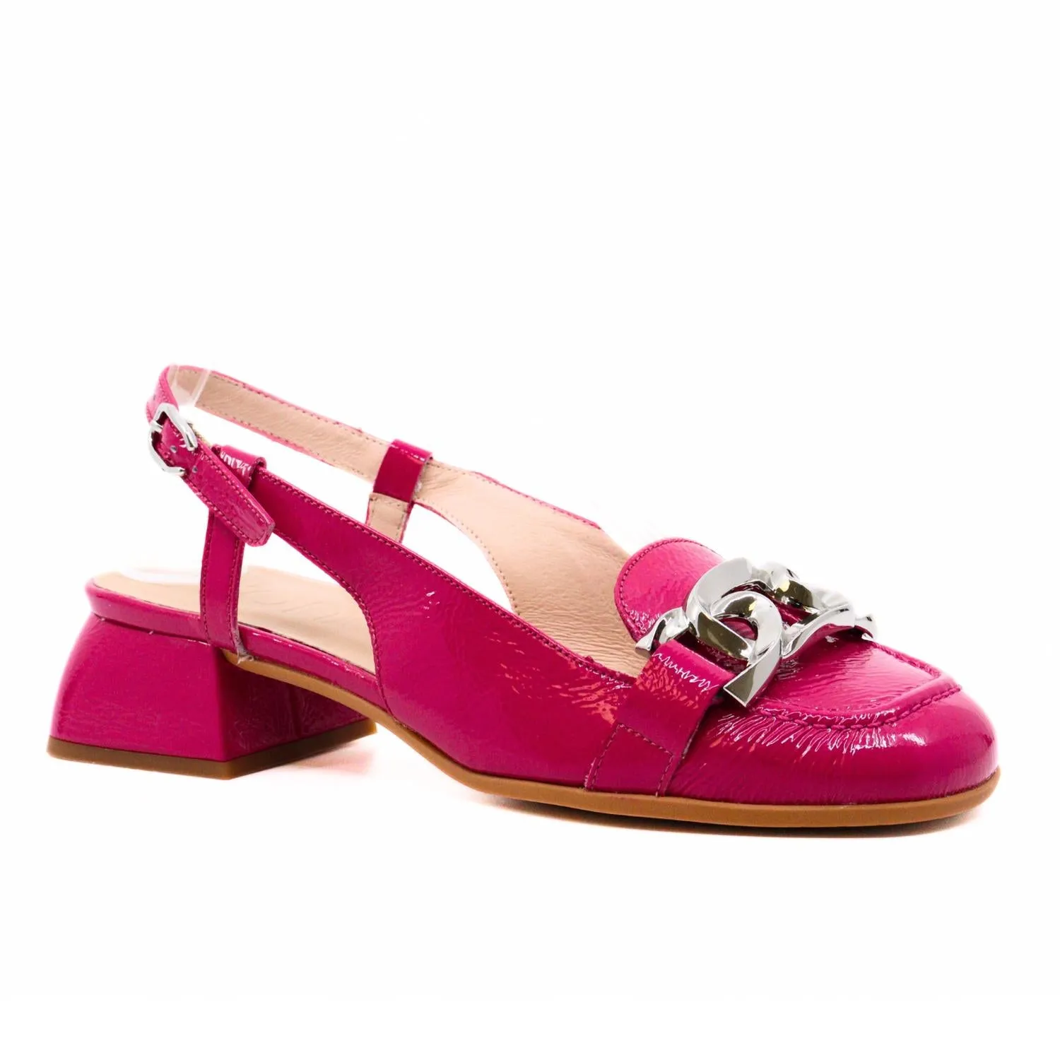 Women's Chain Pump Heels In Orchid