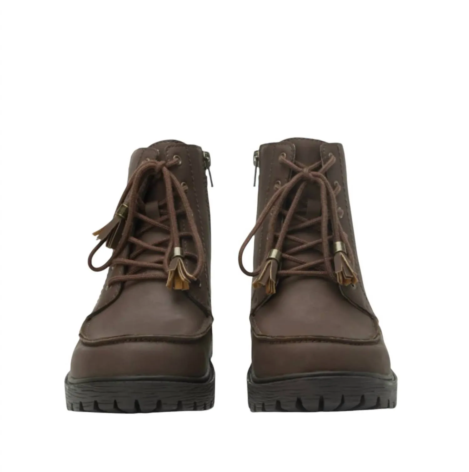 Women's Chevon Boots In Relaxed Cocoa
