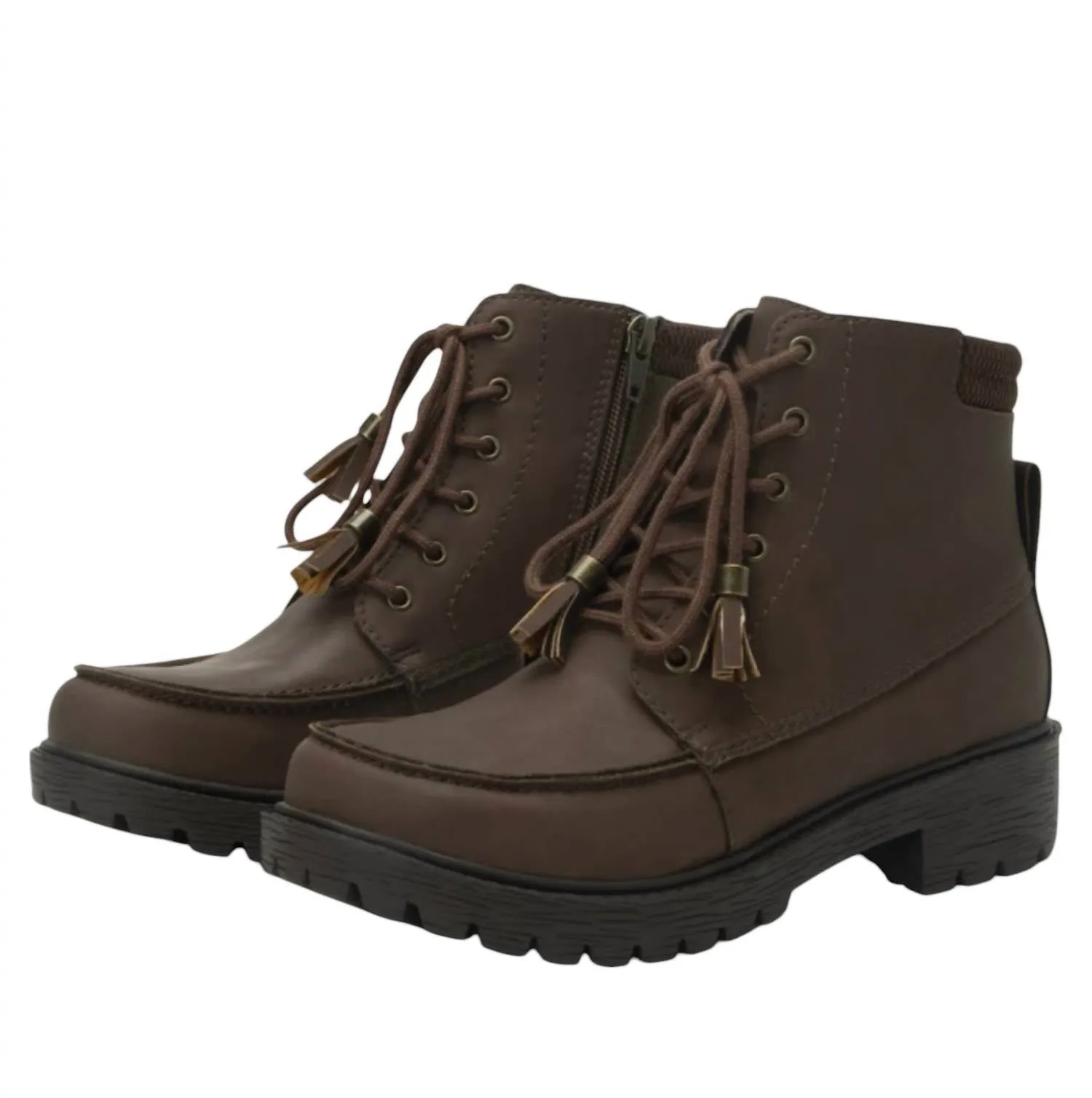 Women's Chevon Boots In Relaxed Cocoa
