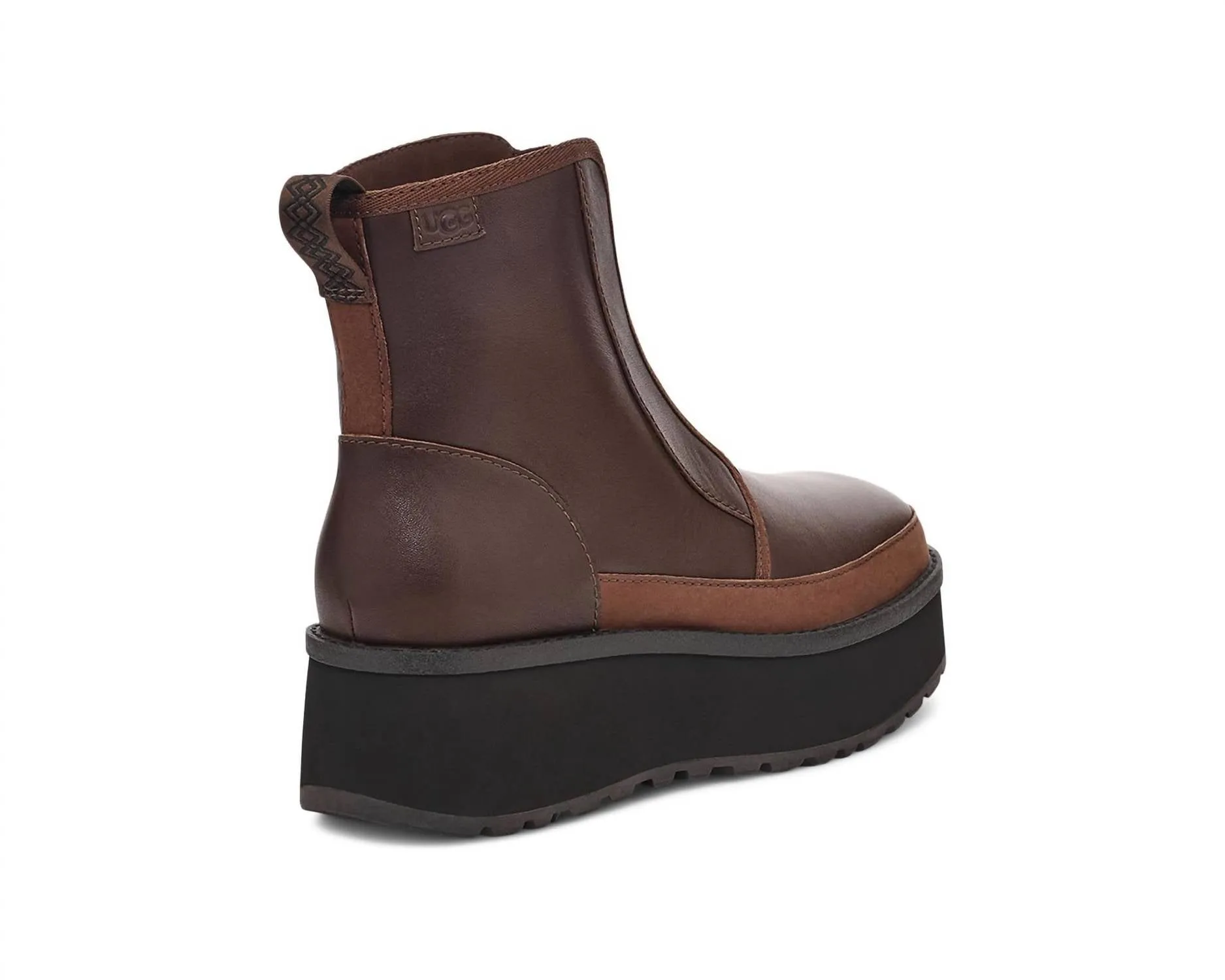 Women's Cityfunc Zip Boots In Burnt Cedar