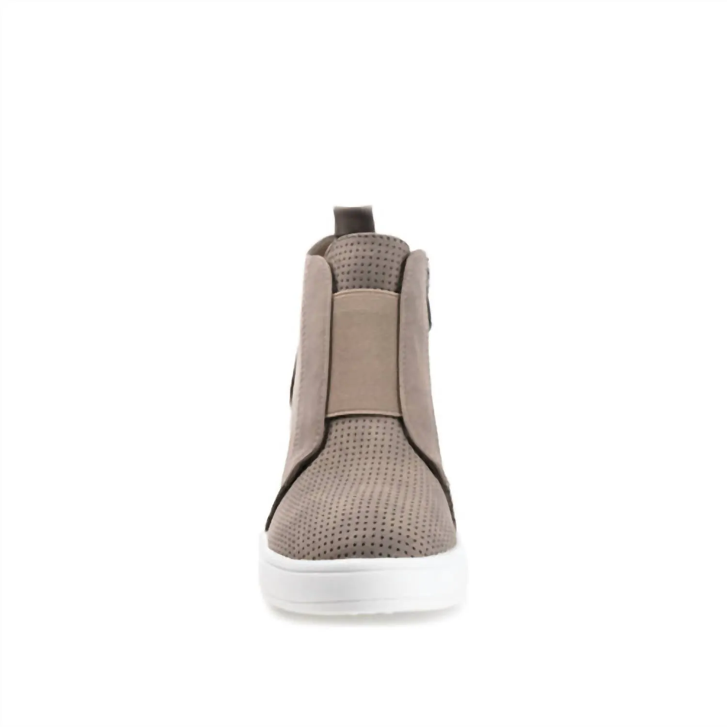 Women's Clara Wedge Sneaker In Taupe