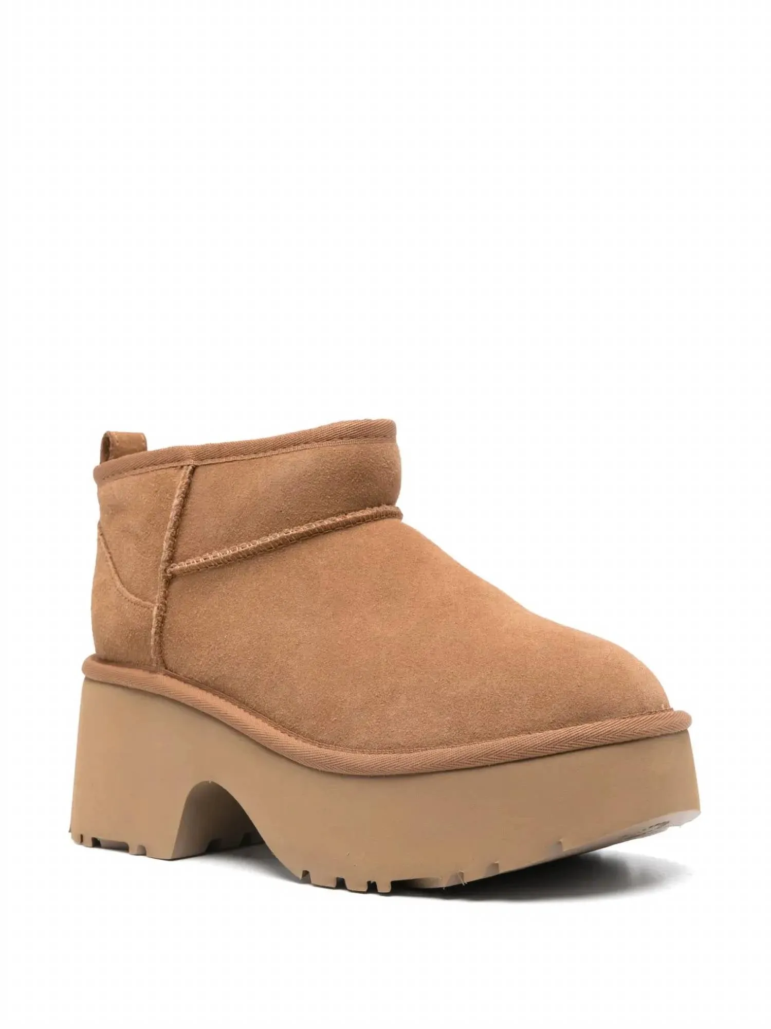 Women's Classic Ultra Mini New Heights Boot In Chestnut
