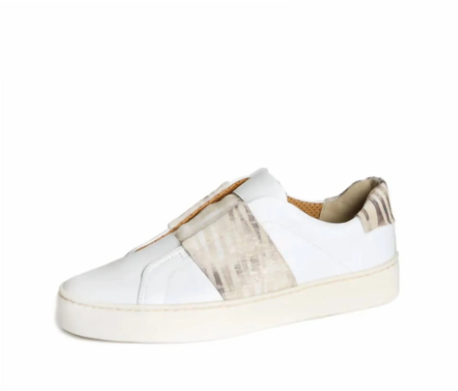 Women's Commuter Sneaker In White/sand