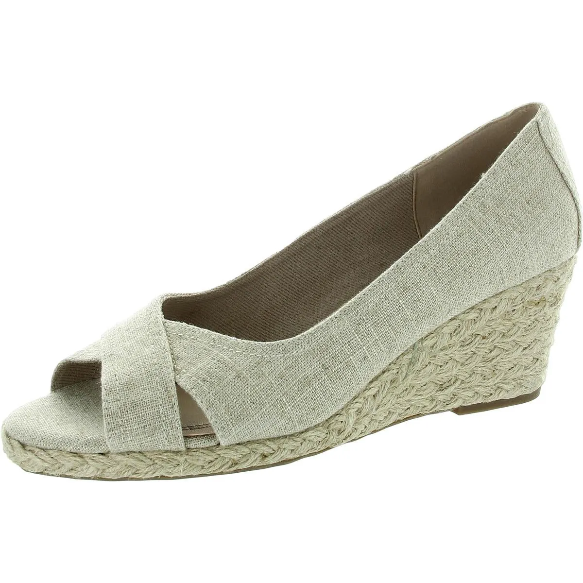Womens Criss-Cross Wedge Sandals