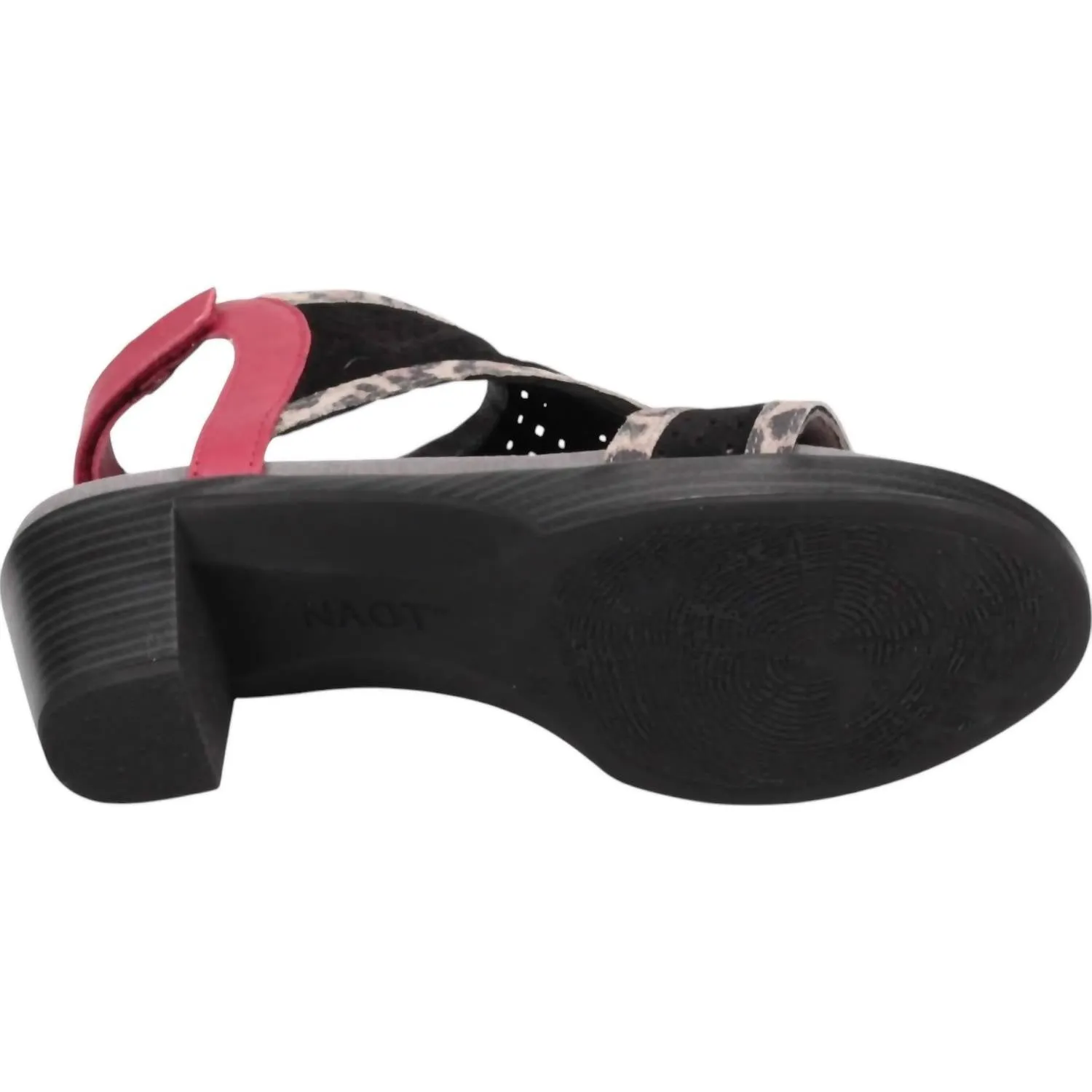 Women's Destiny Heels - Medium In Black/cheetah/kiss Red