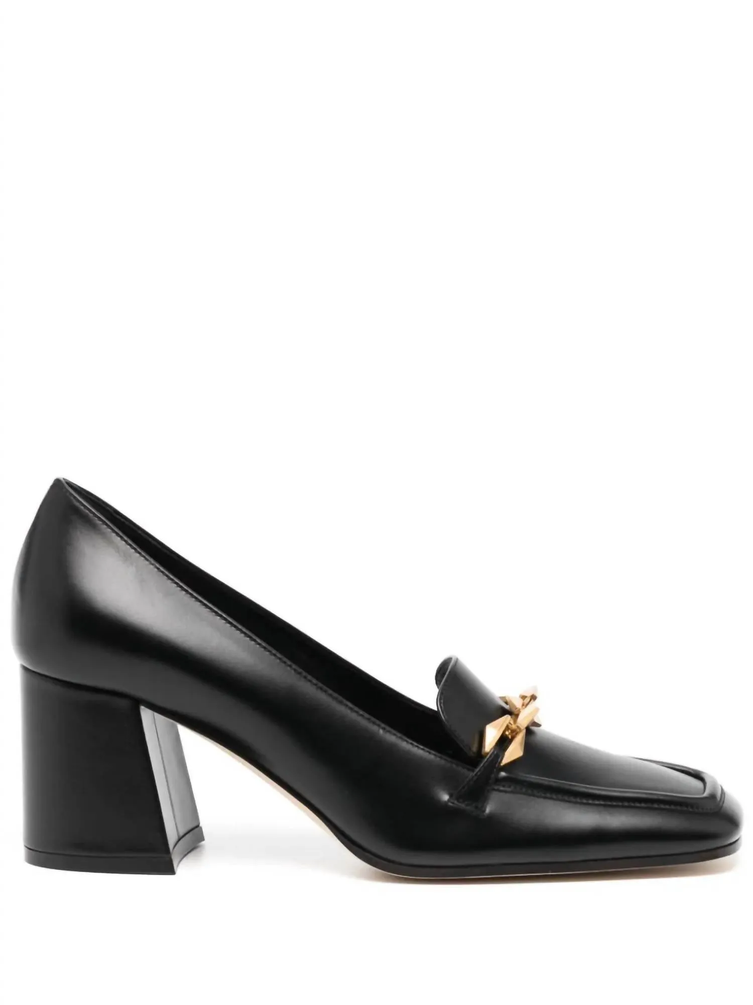 Women's Diamond Tilda Pump With Chain In Black