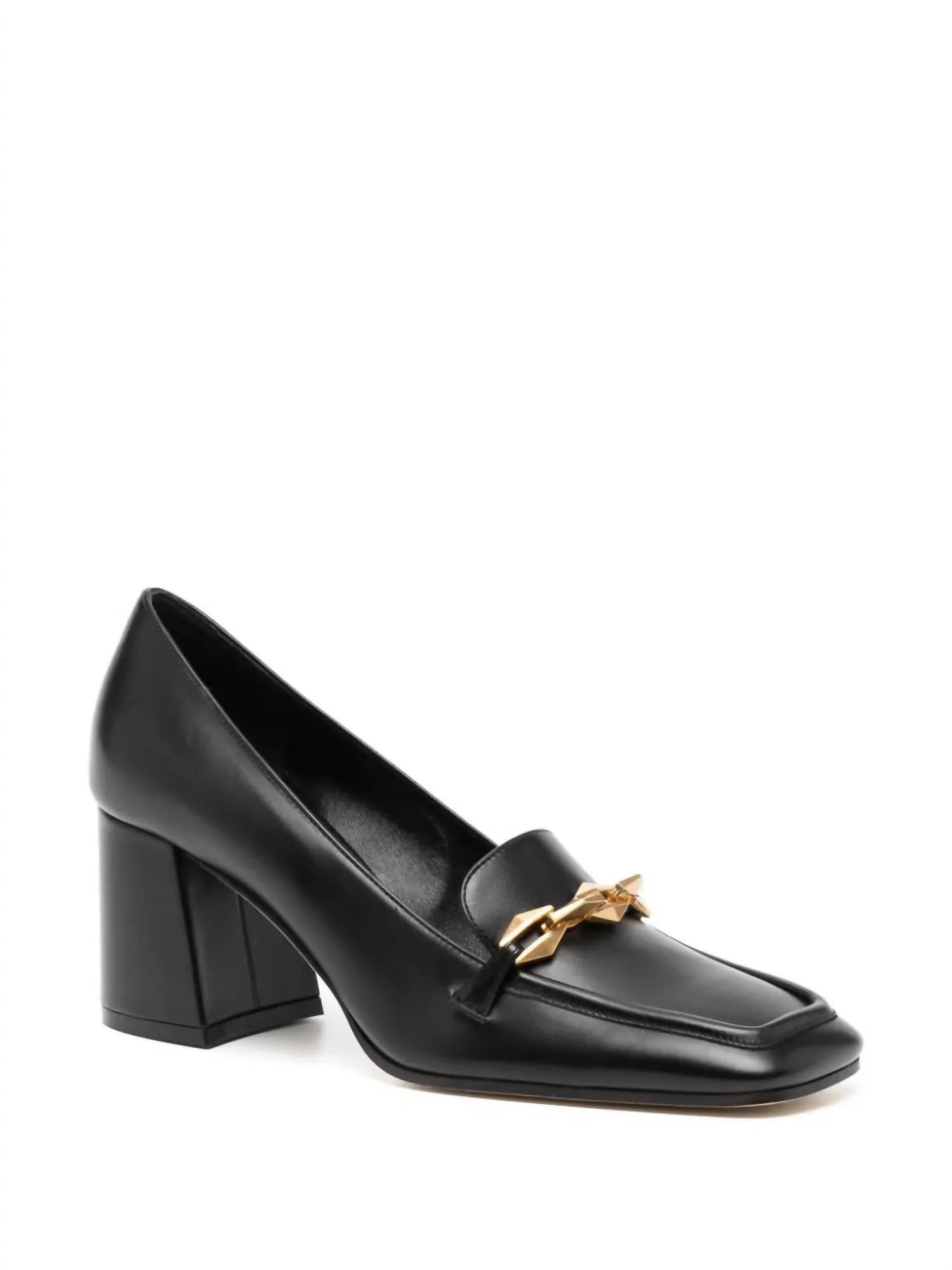 Women's Diamond Tilda Pump With Chain In Black