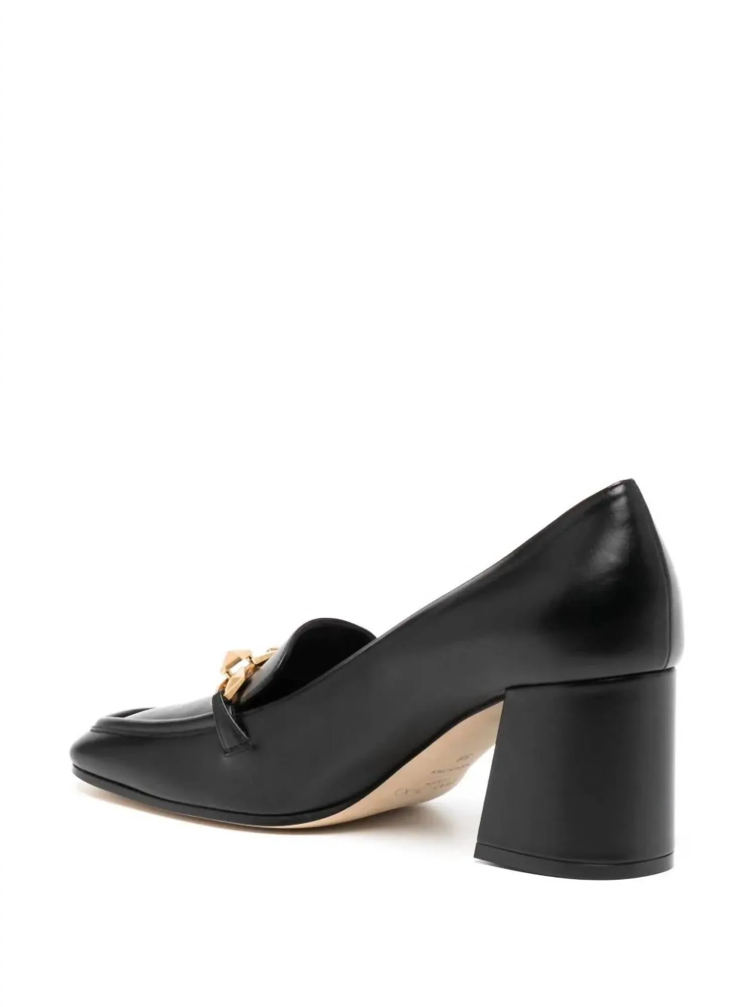 Women's Diamond Tilda Pump With Chain In Black