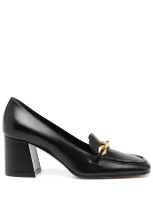 Women's Diamond Tilda Pump With Chain In Black