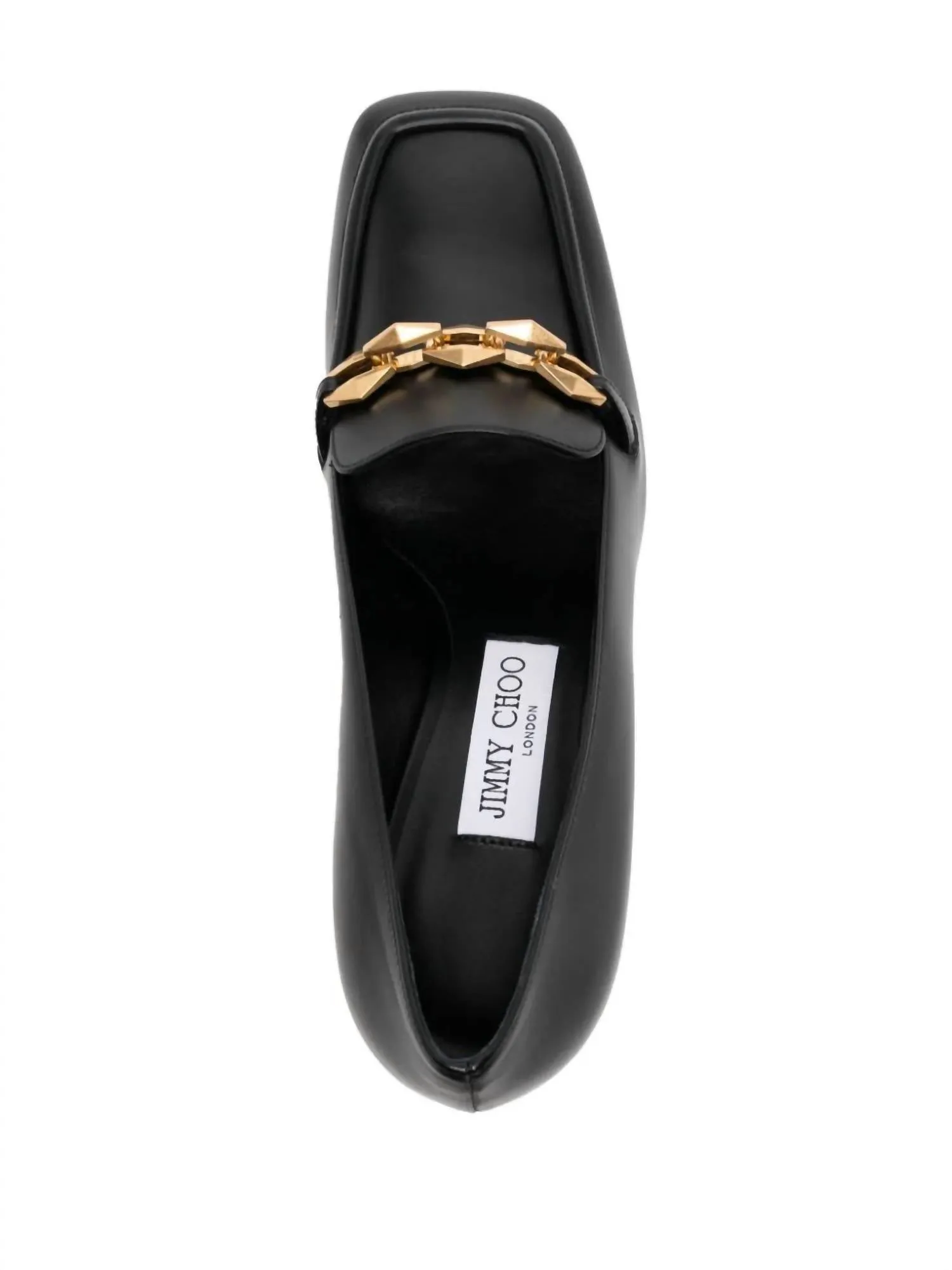 Women's Diamond Tilda Pump With Chain In Black