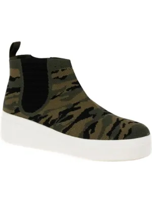 Women's Eagon Platform High Top Sneaker In Camo Print