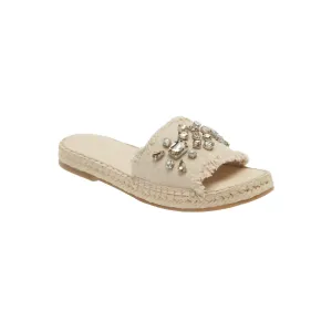 Women's Ellis Sandal In Natural Linen