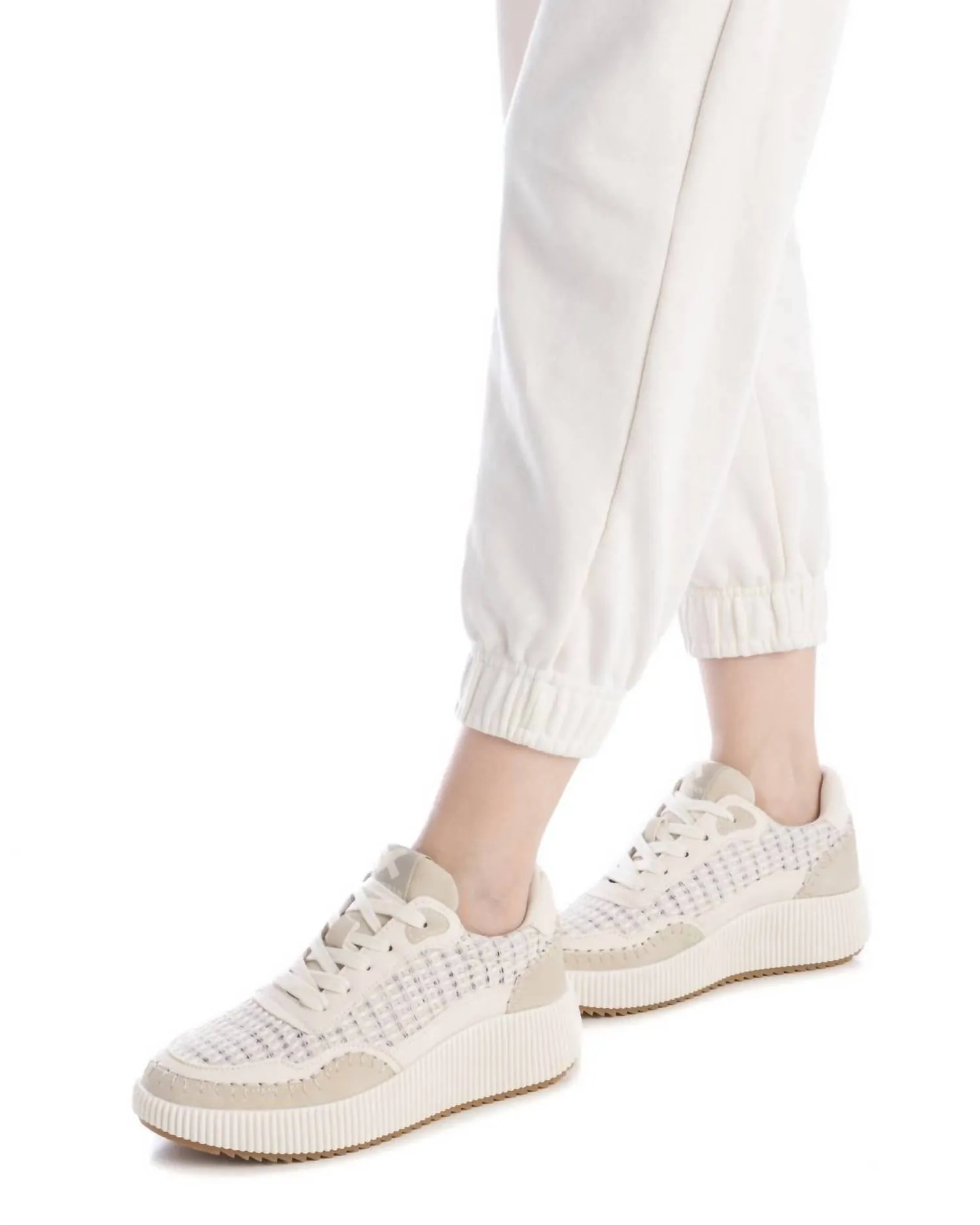 Women's Fashion Sneakers In Beige