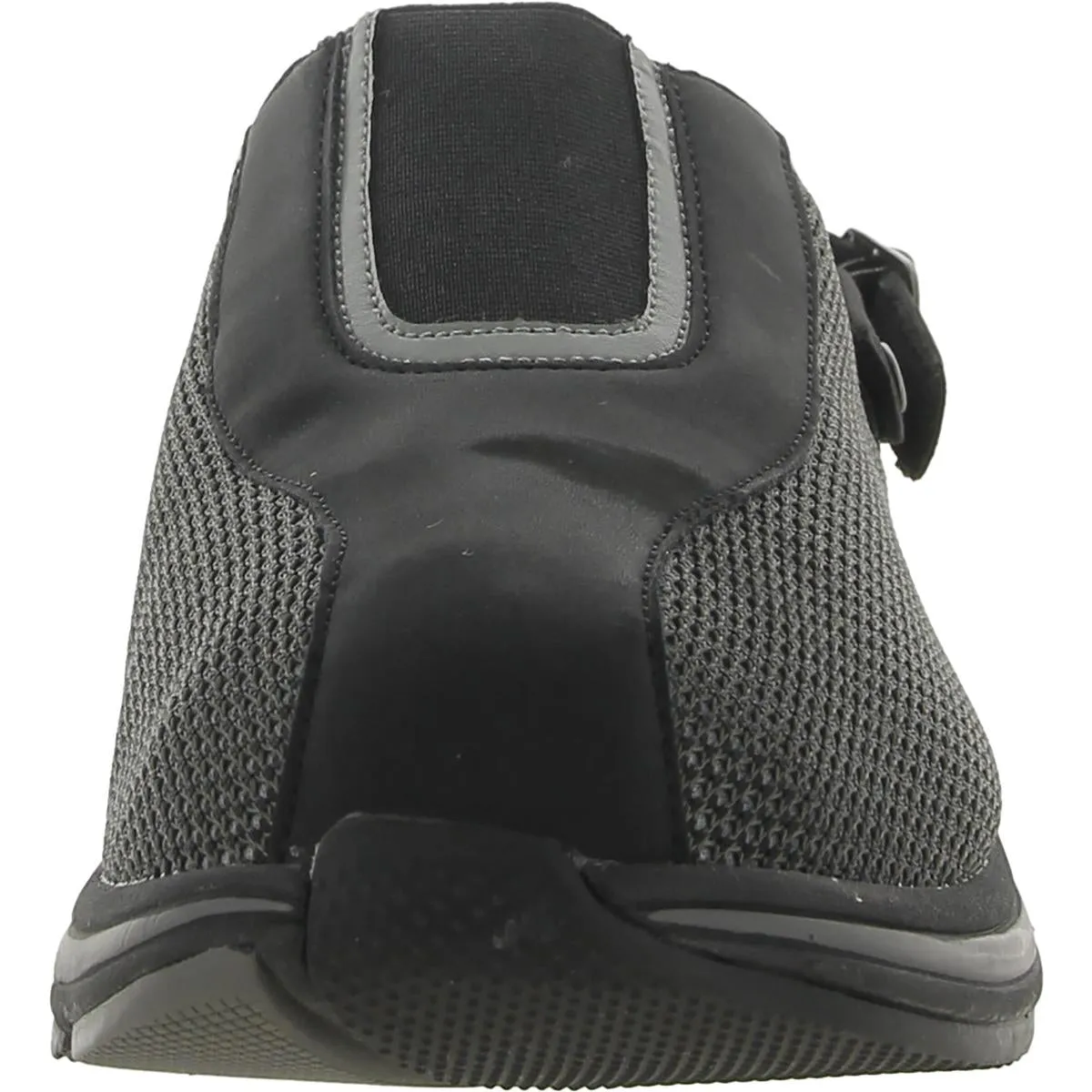 Womens Faux Leather Slingback Slip-On Sneakers