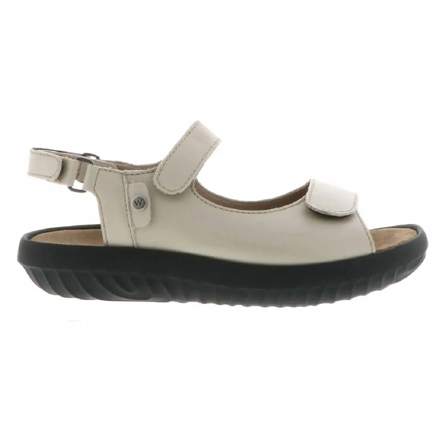 Women's Feel Xw Leather Sandal In Beige
