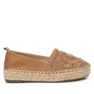 Women's Flat Sneakers In Beige