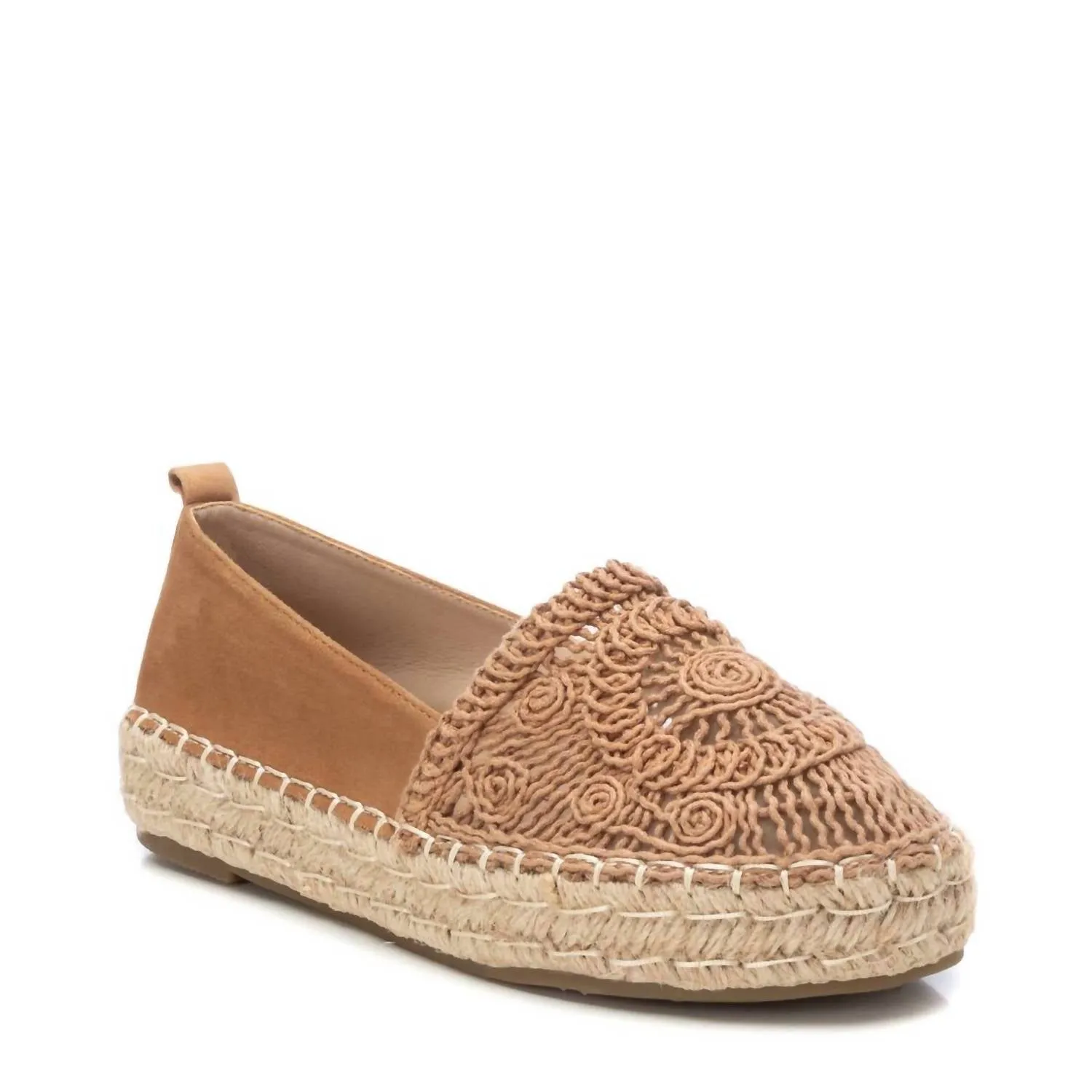 Women's Flat Sneakers In Beige