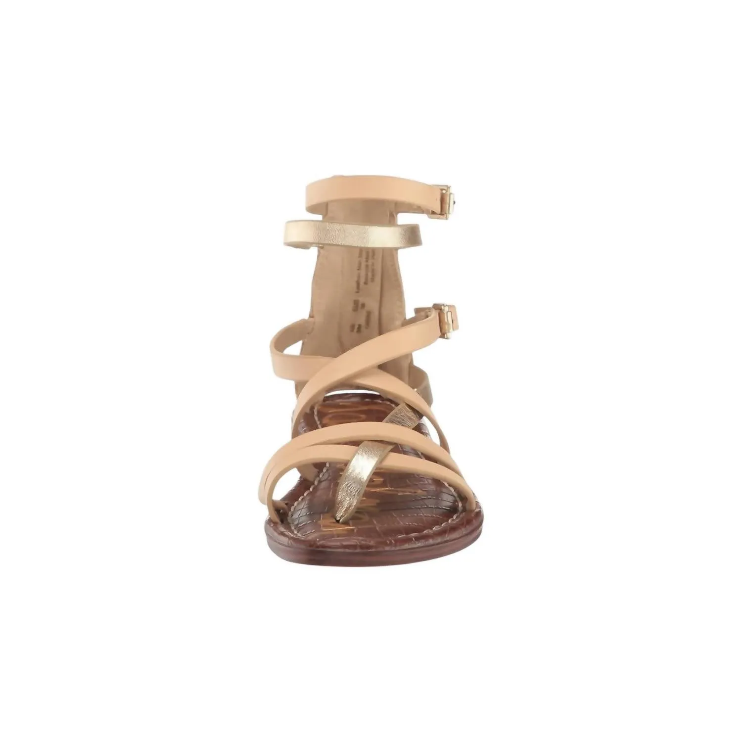 Women's Gibbs Leather Sandals In Sand Leather